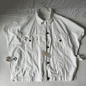 Mercedes Campuzano Denim Cape